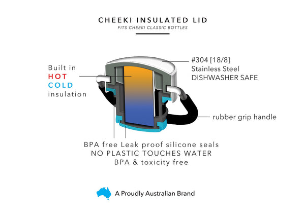 Cheeki 1L Classic Insulated Bottle