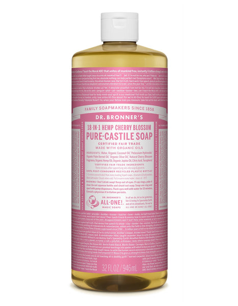 Dr Bronner's Castile Liquid Soap