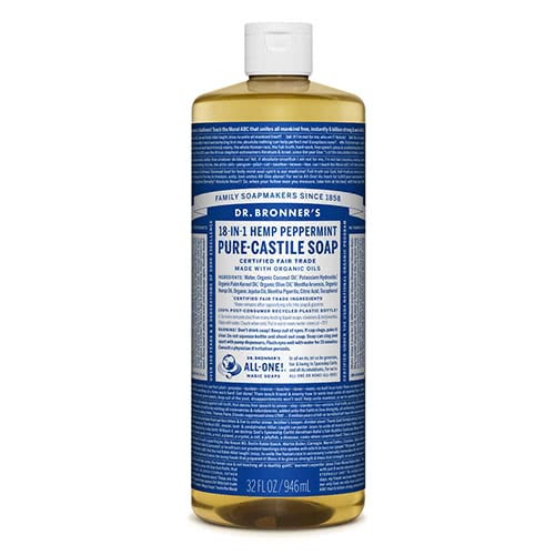 Dr Bronner's Castile Liquid Soap