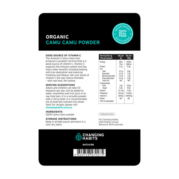Changing Habits Nature's Vitamin C-Camu Camu 200g