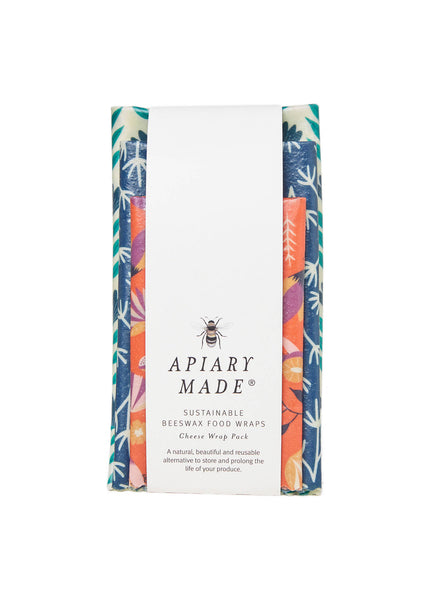 Apiary Made - Cheese & Small Good Beeswax Wrap Pack