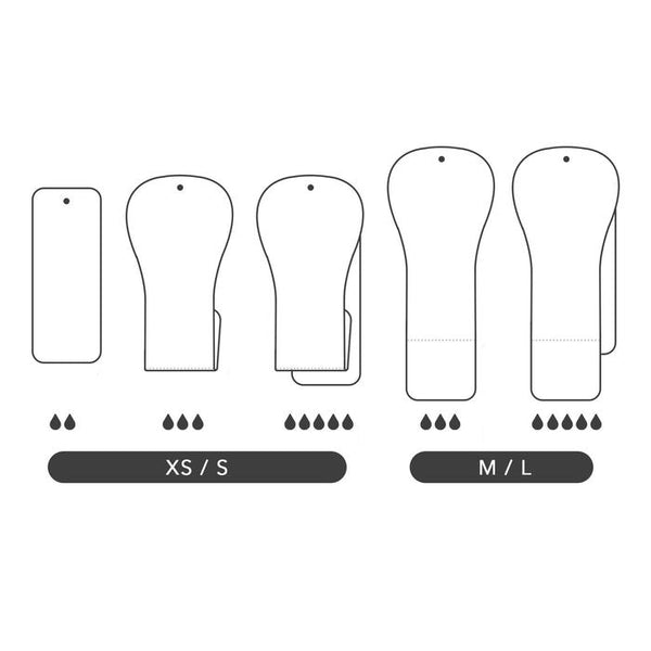 Econaps Convertible Bamboo Booster Insert Kit