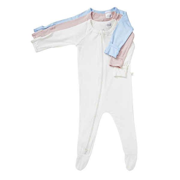 Boody Baby Long Sleeve Onesie - Rose