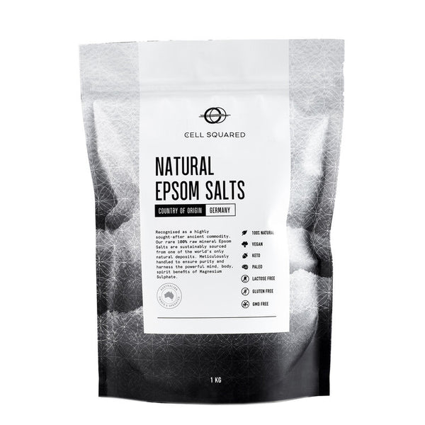 Cell Squared Natural Epsom Salts 1kg