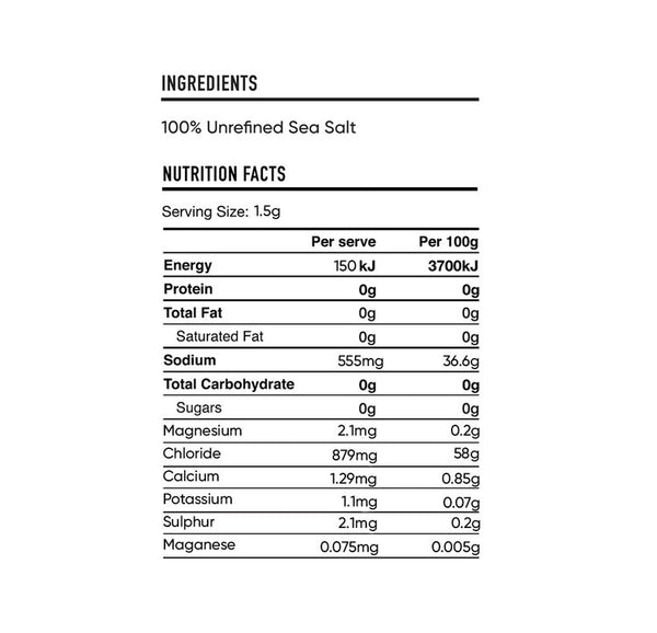 Cell Squared Sea Salt Flakes
