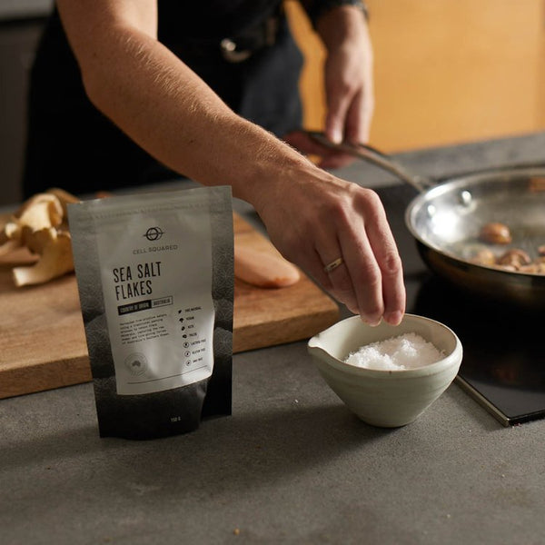 Cell Squared Sea Salt Flakes