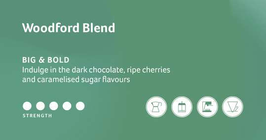 Montville Coffee Woodford Blend (Beans)