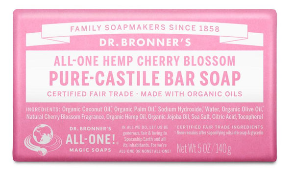 Dr Bronner's Pure Castile Bar Soap