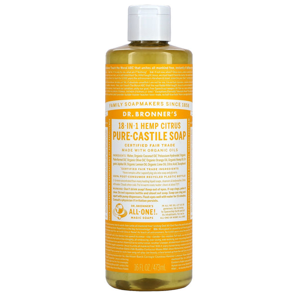 Dr Bronner's Castile Liquid Soap