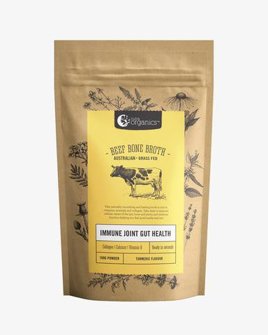 Nutra Organics Beef Bone Broth - Turmeric