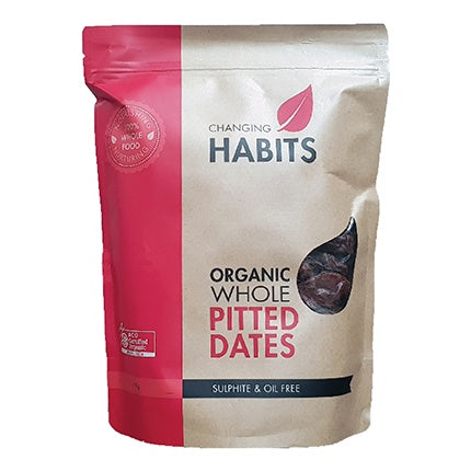 Changing Habits Organic Whole Pitted Dates