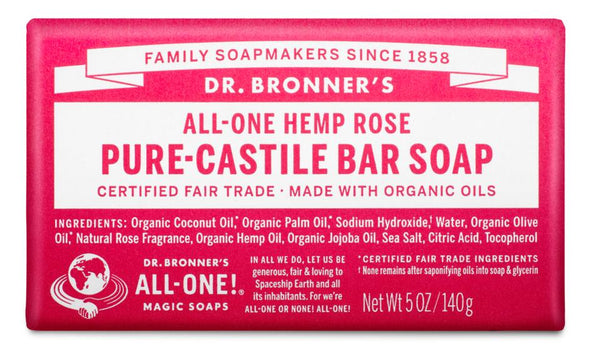 Dr Bronner's Pure Castile Bar Soap