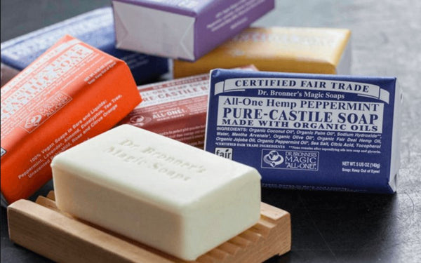 Dr Bronner's Pure Castile Bar Soap